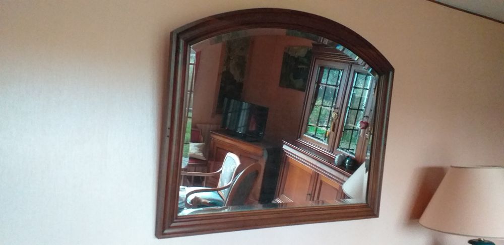 miroir encadre de bois 50 Bennecourt (78)