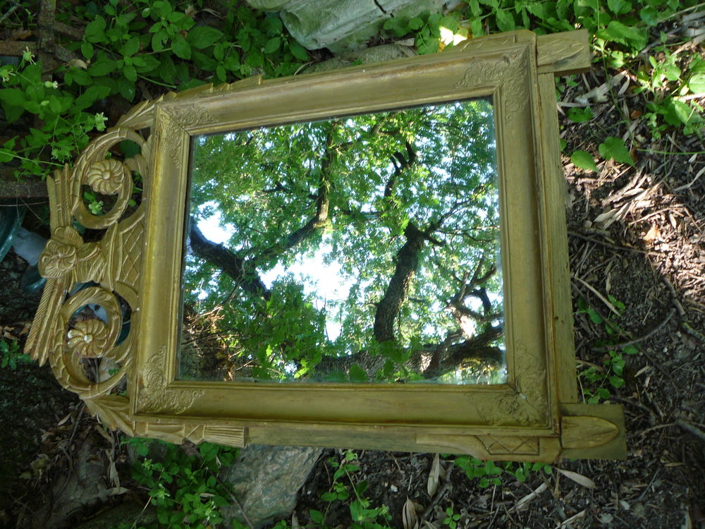 Miroir/glace dor� Louis XVI (G) 165 Castres (81)