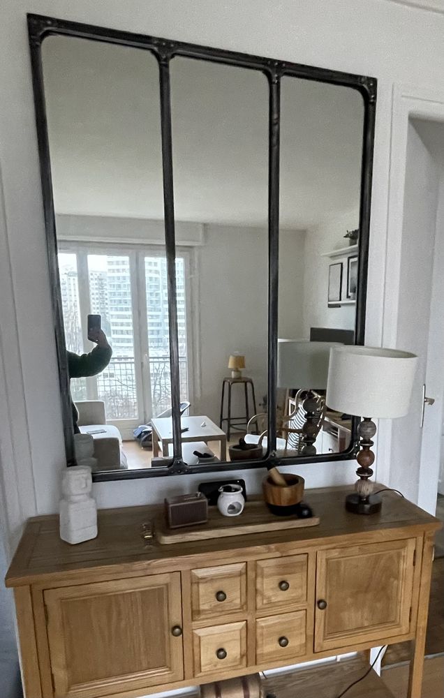 Miroir industriel maison du monde excellent �tat neuf 100 Boulogne-Billancourt (92)