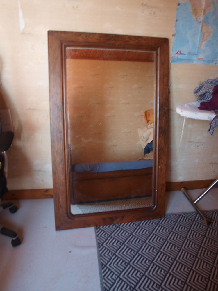 miroir provenant d'une ancienne armoire � glace 0 Cabariot (17)