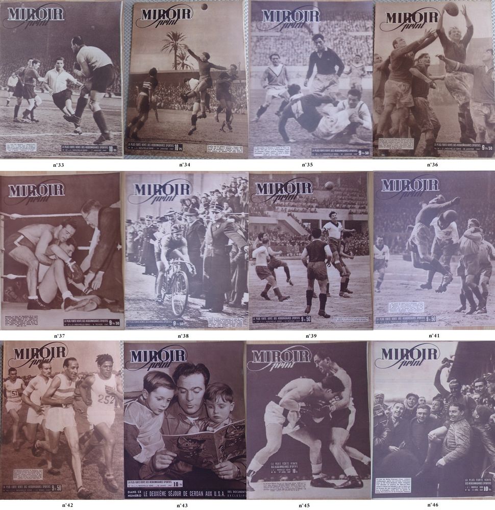 Miroir Sprint ann�e 1947 3 B�thencourt-sur-Mer (80)