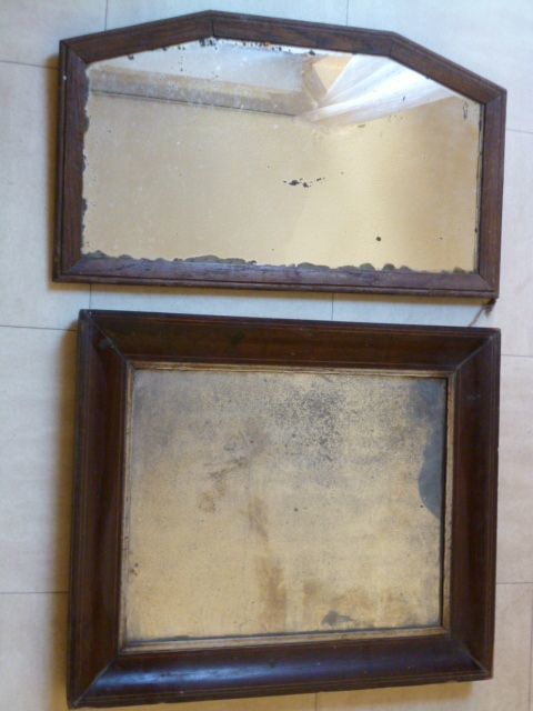 MIROIRS anciens cadres en bois 50 Martigues (13)
