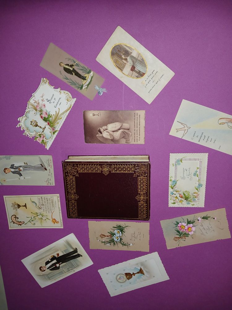 missel ancien + images pieuses 100 Vendeuvre-du-Poitou (86)