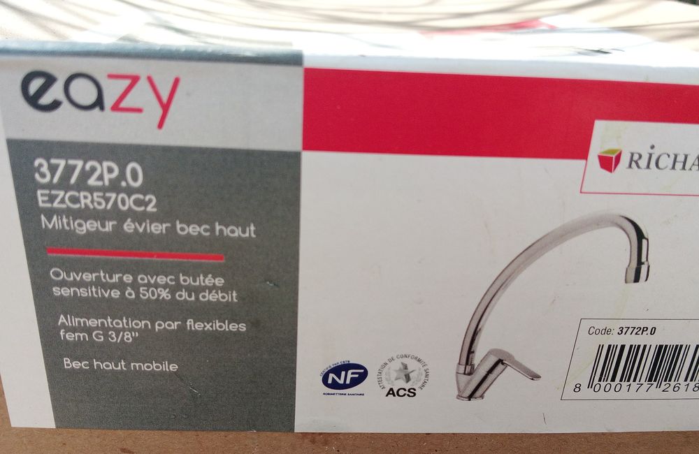 Mitigeur d'�vier bec haut 30 Dijon (21)