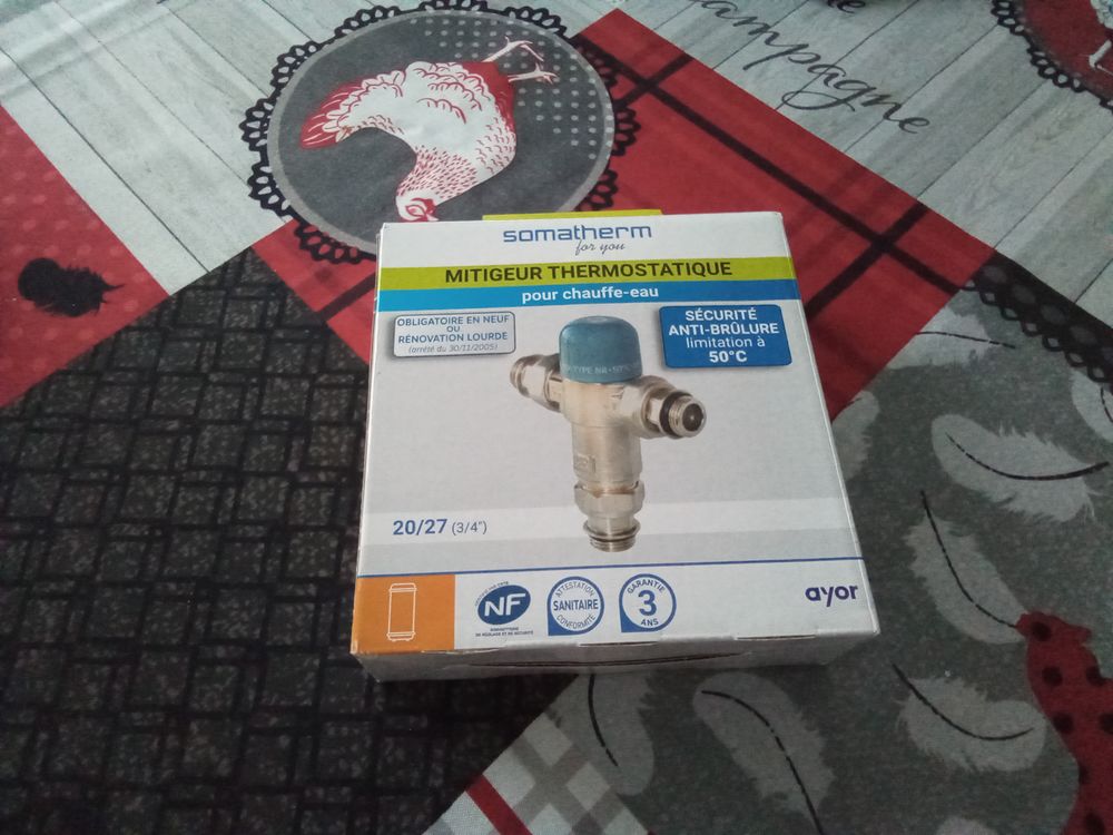 Mitigeur thermostatique pour chauffe eau 40 La Fouillouse (42)