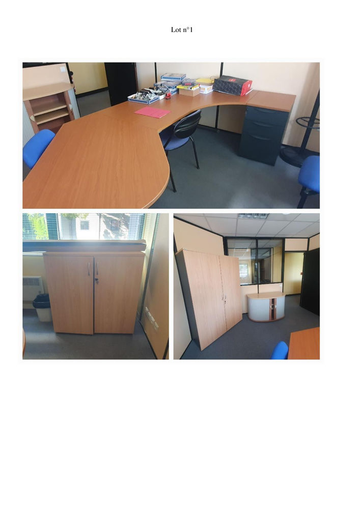 Mobilier de bureau 1100 Montfavet (84)
