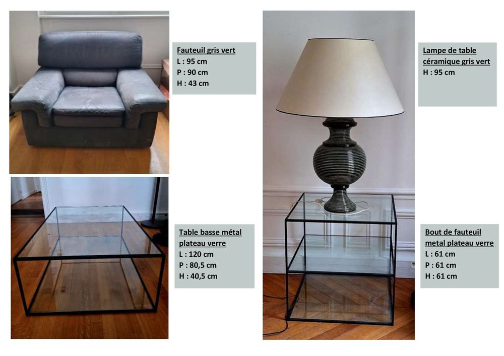 Moblier coin salon 250 Paris 8 (75)