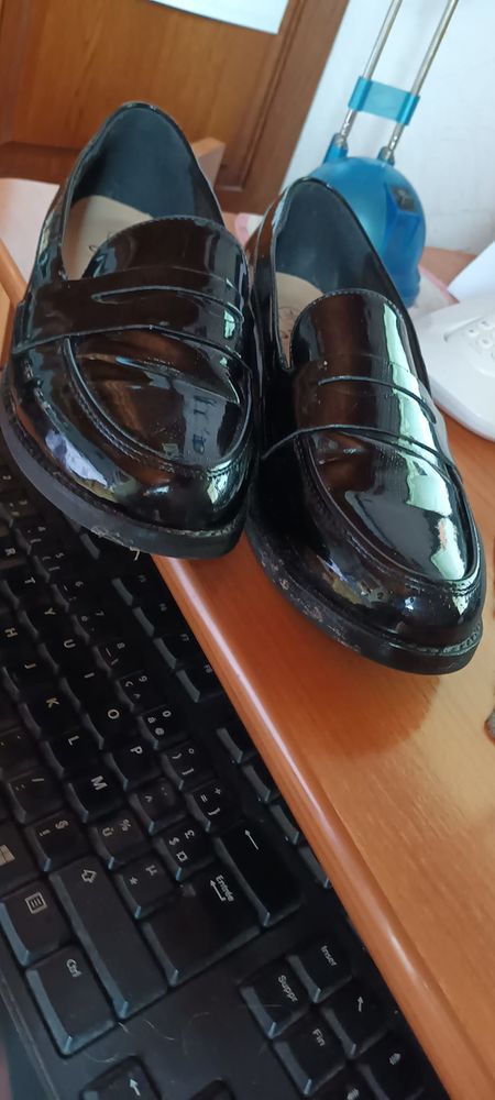 mocassin neuf p 42 femme noir brillant 10 Montregard (43)