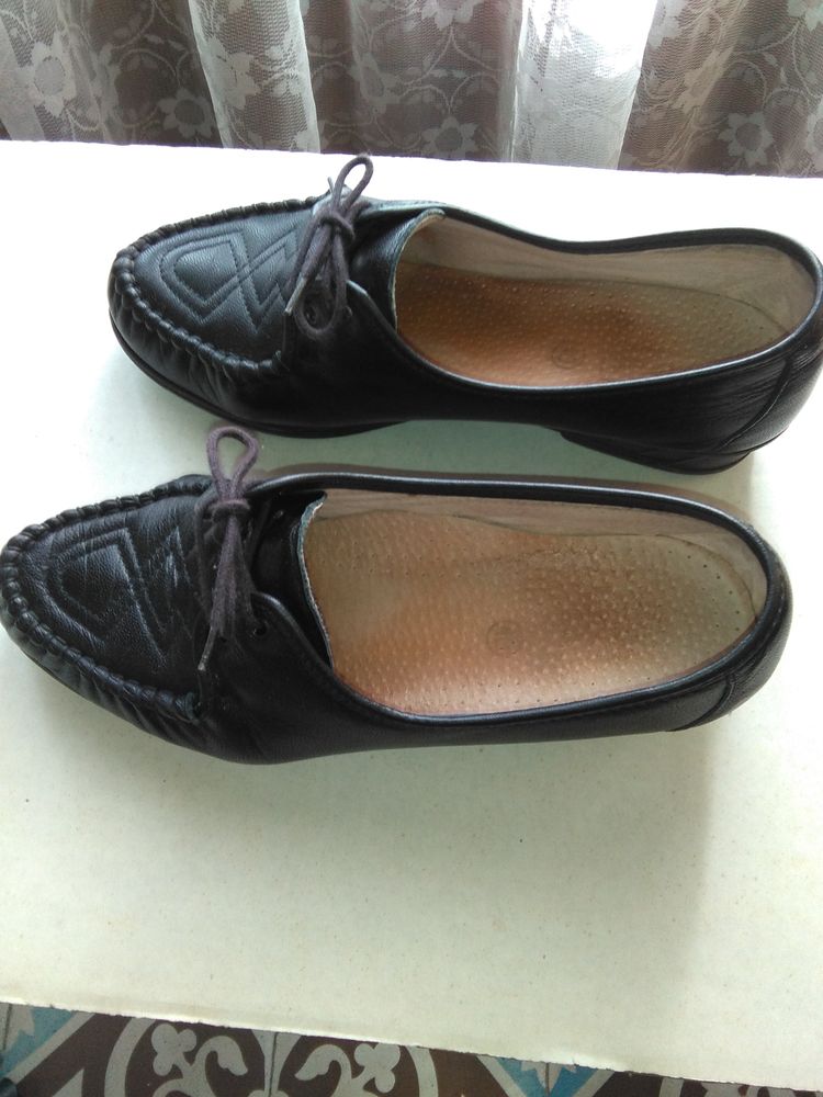 Mocassins confort en cuir pour femme 5 B�ziers (34)