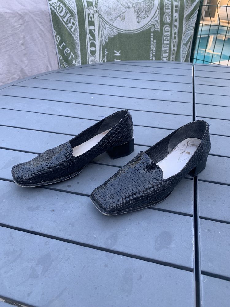 Mocassins femme en cuir 6 Saleilles (66)