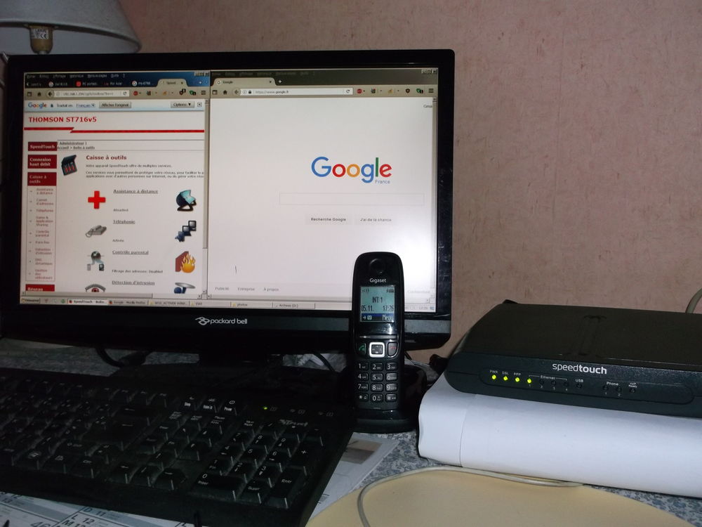 Modem Routeur SpeedTouch 716 v5 neuf (ST716) 10 Fontcouverte (17)