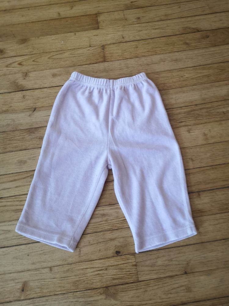 F 7 (22) - 9 mois - Bas de jogging mauve  Influx  1 Paris 13 (75)