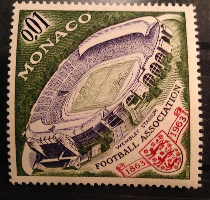 MONACO 1869-1963 timbre 620, Sport, FOOTBALL, Stade, neuf** 1 Briatexte (81)