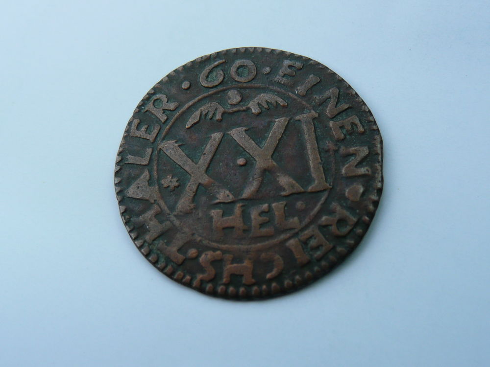 Monnaie Allemagne 21 Heller de Bocholt 1762 90 Bordeaux (33)