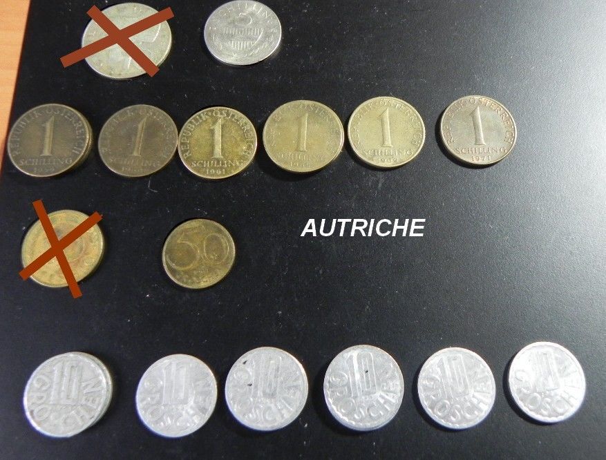 Monnaie Autriche 1951 � 1971 lot de 19 pi�ces 10 Albi (81)