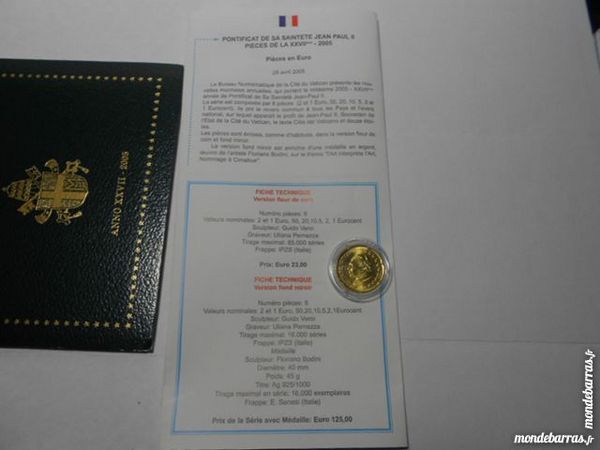 MONNAIE 20 CENT JEAN-PAUL II 2005 VATICAN 24 Montauban (82)