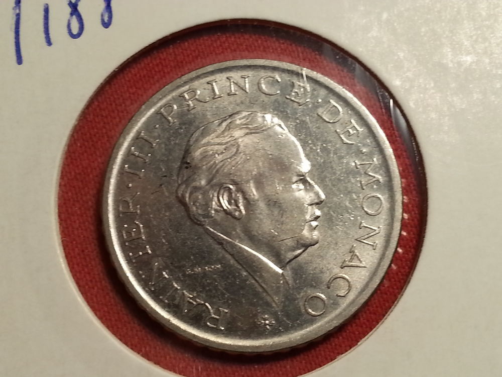 Monnaie MONACO - N� 1188
1 Grues (85)