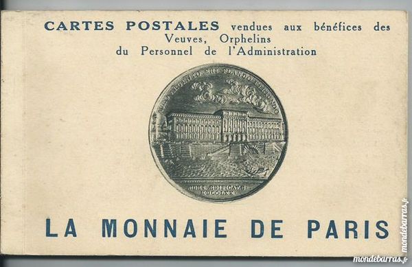 monnaie de paris carnet de 20 cpa 82 Tours (37)