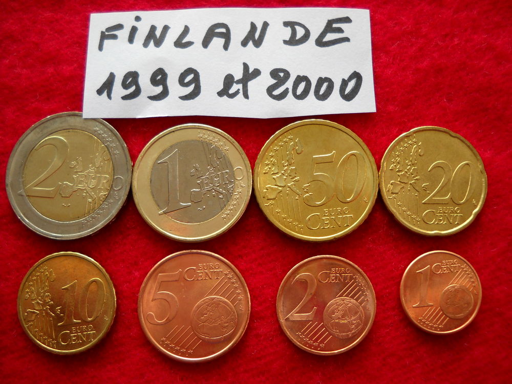 Monnaie pi�ces euros - FINLANDE / 1999 / 2000
23 � 23 Roanne (42)