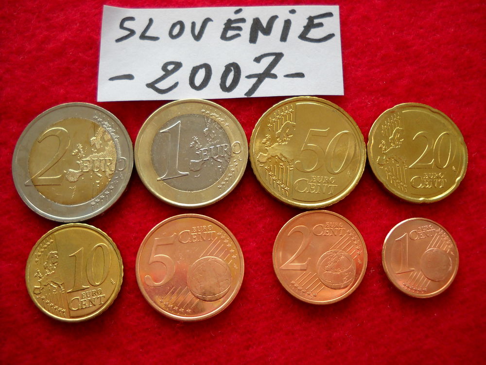 Monnaie pi�ces Euros : SLOVENIE / 2007
10 � 10 Roanne (42)