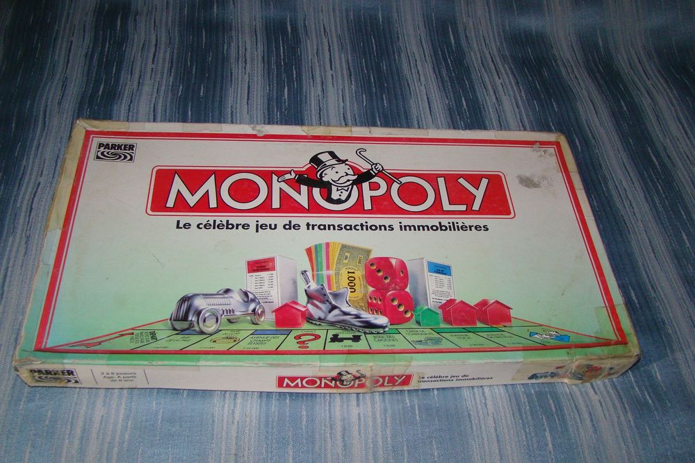 Jeu de Monopoly vintage  ann�es 1990 20 Gargenville (78)