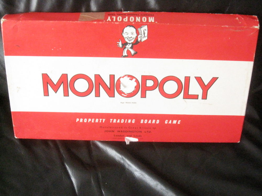 Monopoly vintage london 1961 30 Saint-Jean-Pla-de-Corts (66)