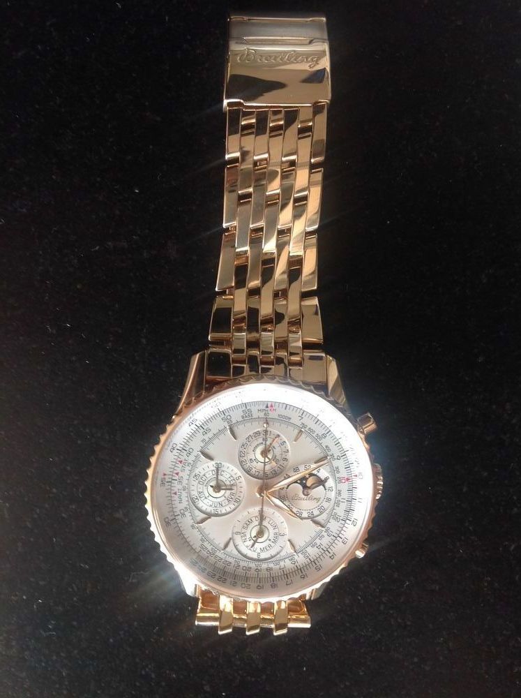 Montre Breitling grande complication en or datant de 1998 0 Fontvieille (13)