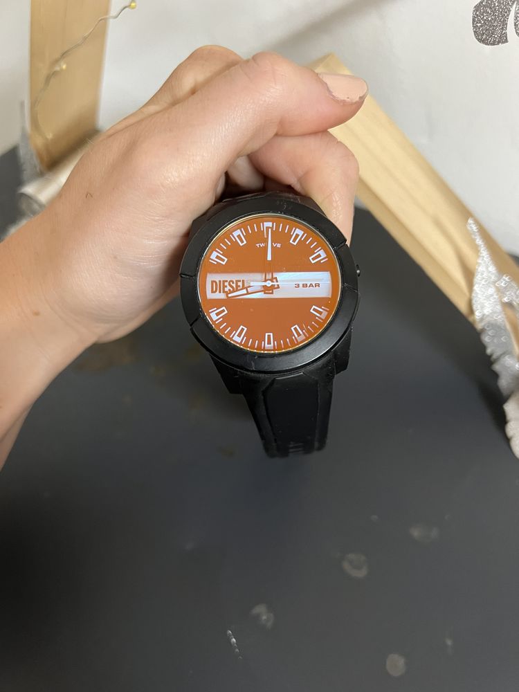 Montre Diesel Double Up silicone noir 60 Toulon (83)