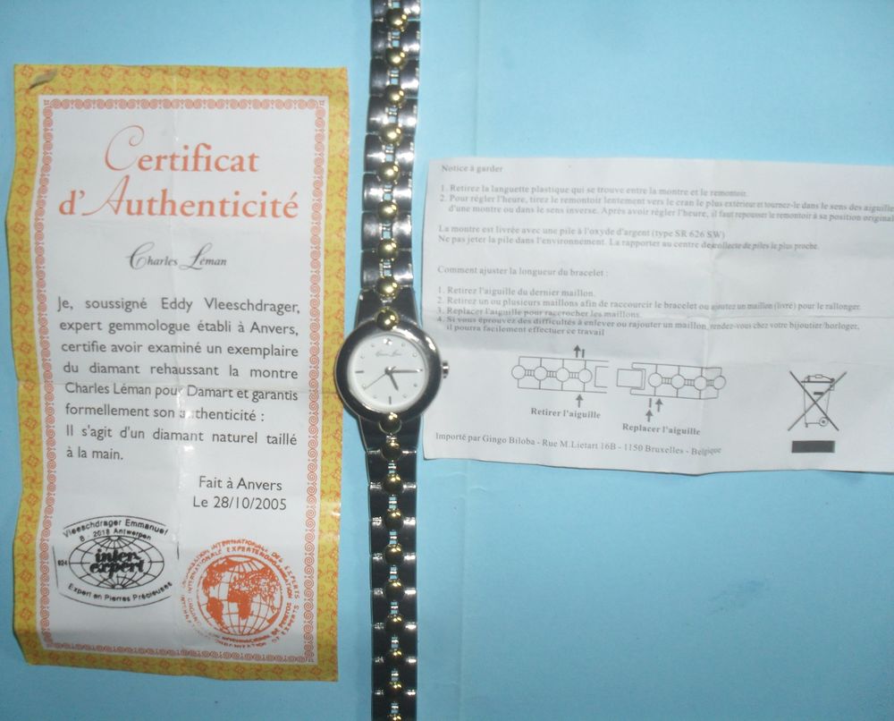 Montre femme Charles L�man quartz 
NEUVE 20 Montreuil (93)