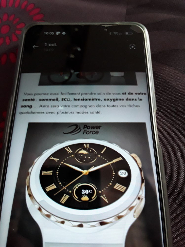 Montre femme connectee 65 D�sandans (25)