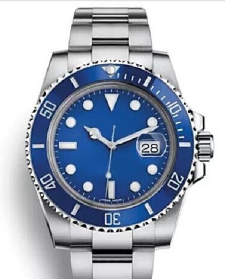 Montre Homme Automatique lunette c�ramique bleue + fond bleu 150 Hindisheim (67)