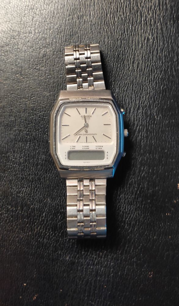 Montre homme Citizen quartz vintage 70 Limoges (87)