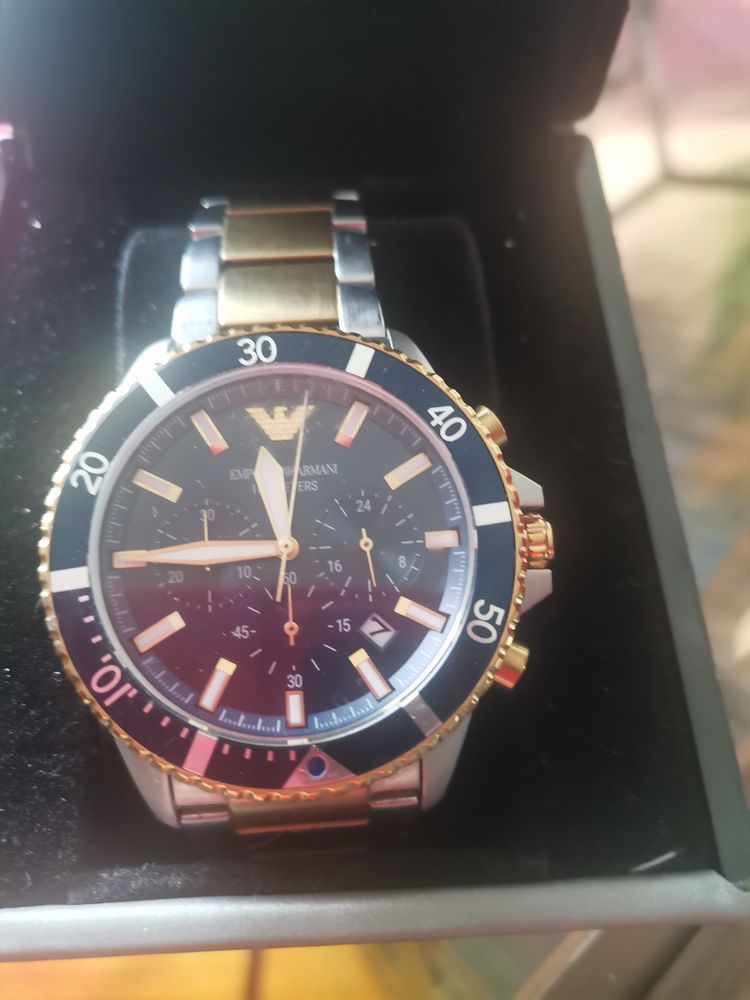 montre homme emporio armani bleu neuf dans sa boite 130 Aiguefonde (81)