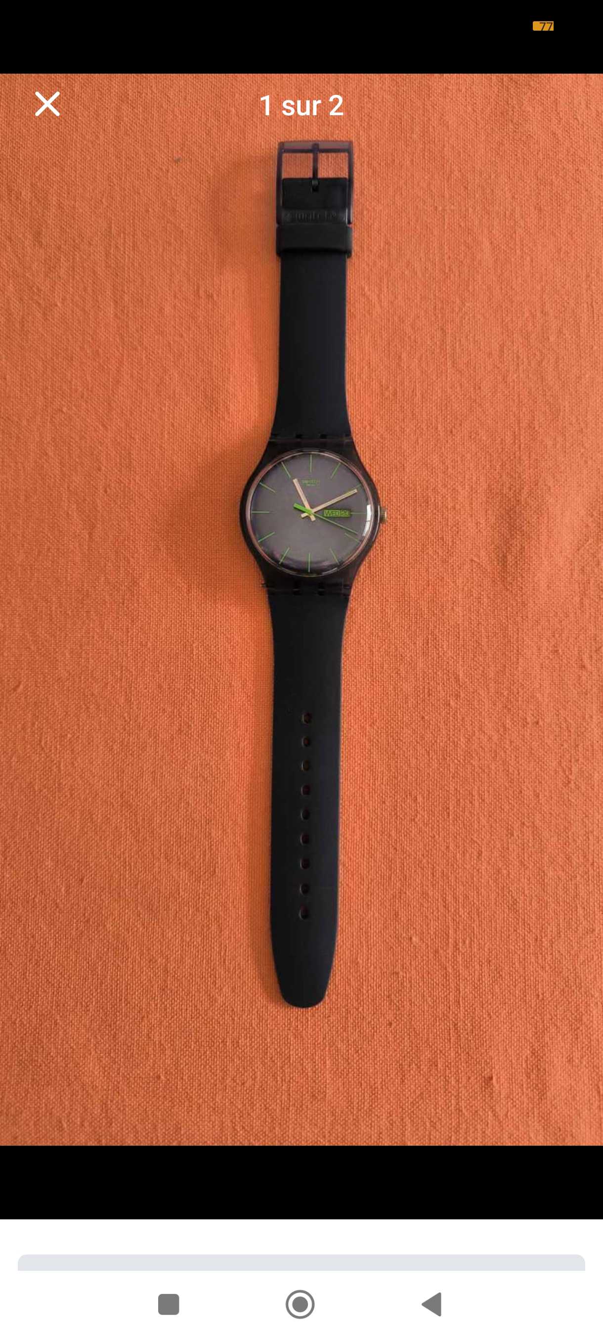 Montre homme marque Swatch 70 Nice (06)