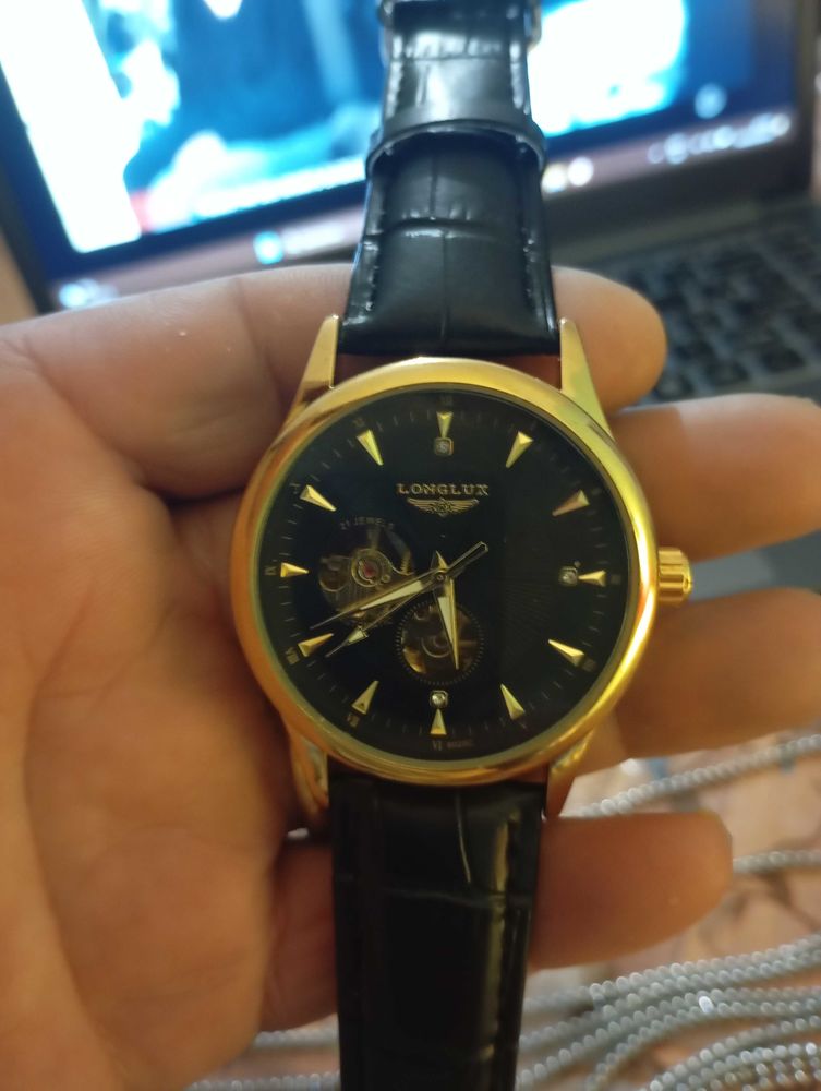 montre homme m�canique, automatique 'LONGLUX,. 60 Strasbourg (67)