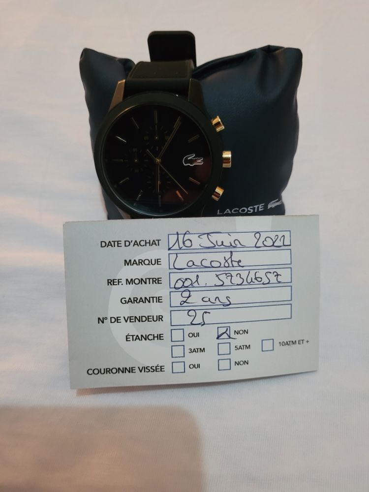 Montre Lacoste 99 Saint-Gilles Les Bains (97)