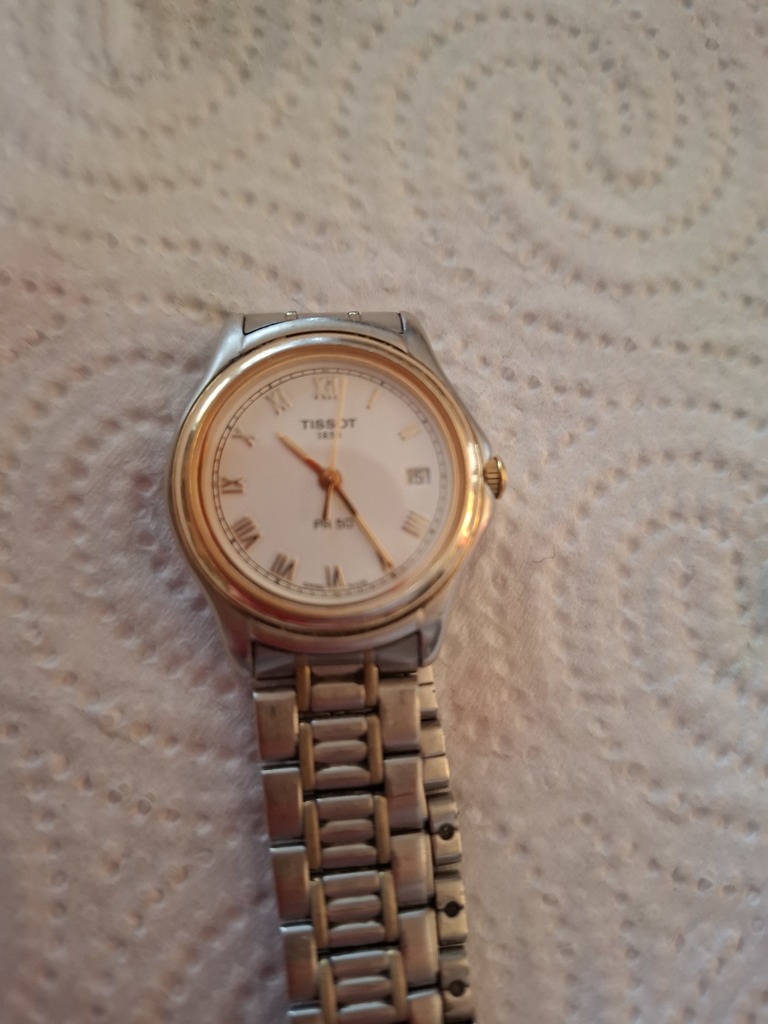 Montre Tissot bracelet m�tal cadran blanc 320 Eygui�res (13)