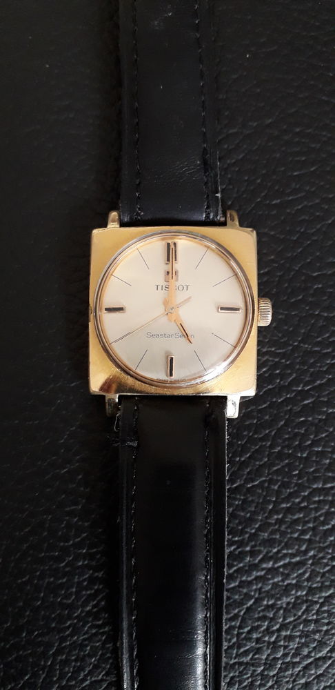 Montre Tissot Seastar Seven m�canique � remontoir ann�es 60 150 Marseille 15 (13)