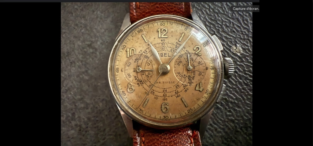 Montre Vintage � Fonctions Multiples marque Ebel 1500 Les Arcs (83)