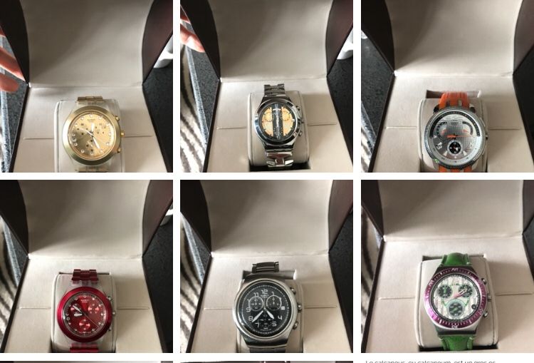 Achetez lot de 8 montres occasion, annonce vente à Strasbourg (67)  WB160421720