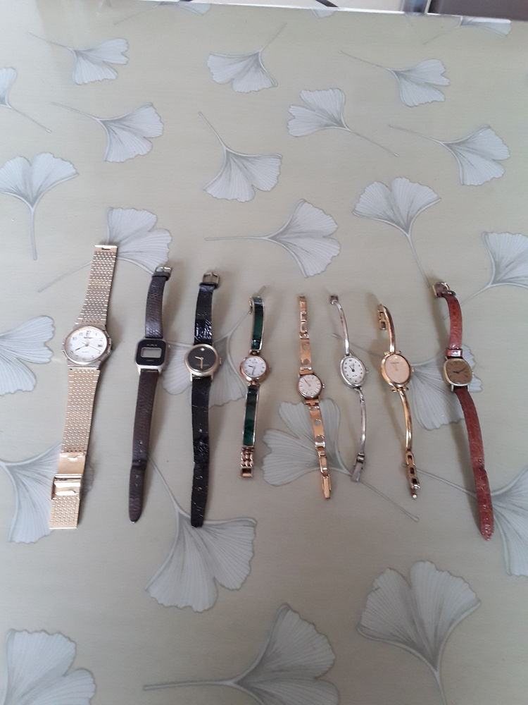 Lot de 8 montres dans l etat pour pieces 30 Faches-Thumesnil (59)