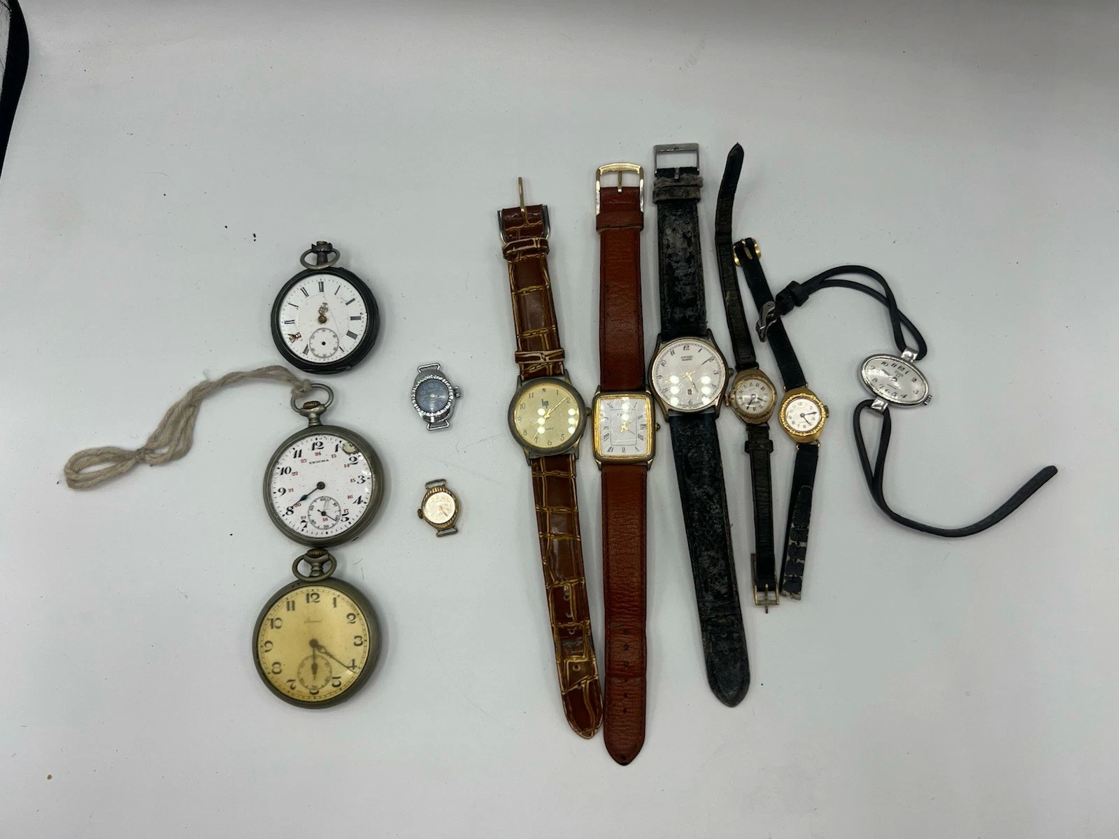 LOT DE MONTRES VINTAGE LONGINES / YEMA/LIP?.. goussets et br 260 Paris 4 (75)