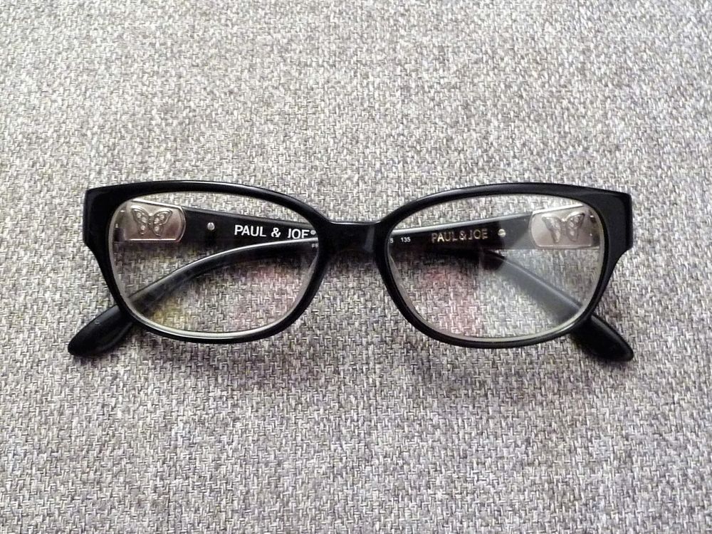 Monture/ Lunette de Vue Rectangle Plastique Noir- Paul & Joe 40 Paris 15 (75)