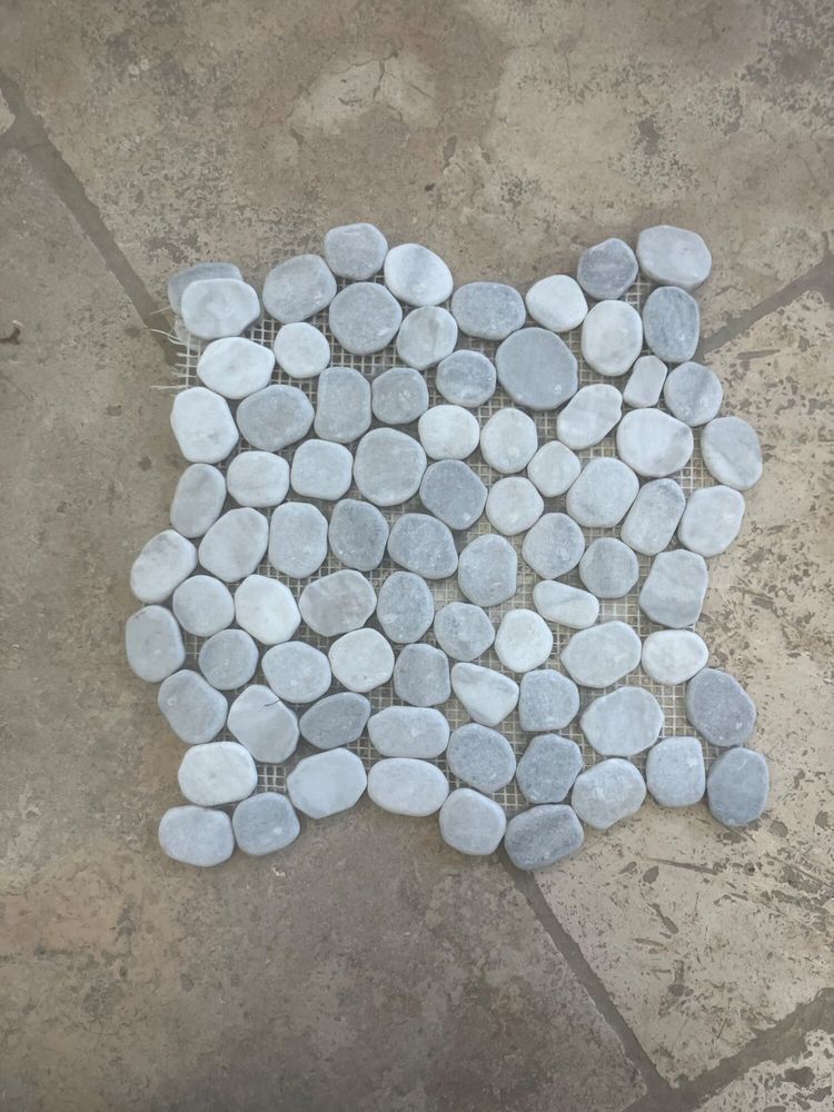 Mosa�que galet marbre sci� 18 Ville-la-Grand (74)