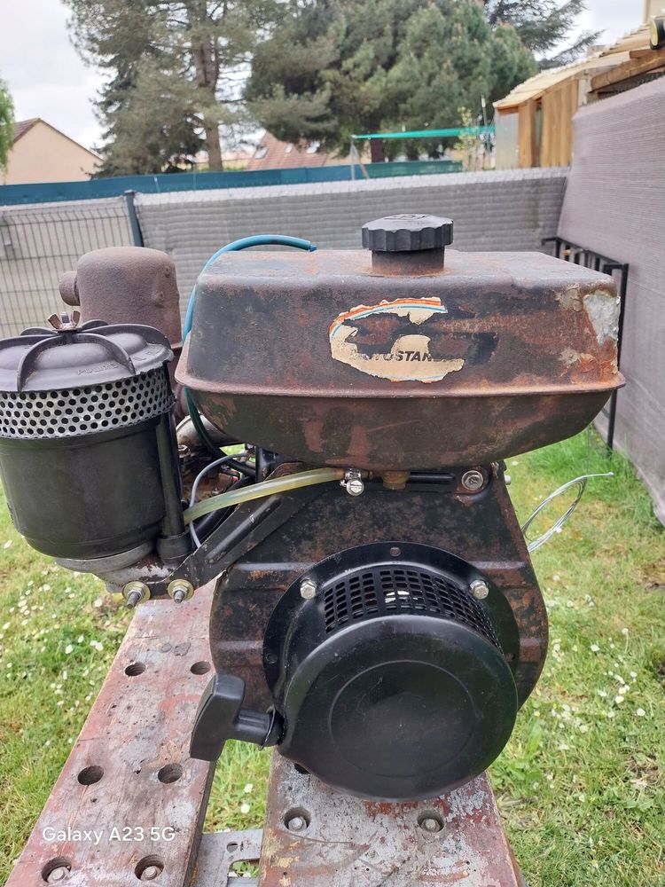 Moteur motoculteur arbre sortie conique M300 Lombardini 200 Oiz� (72)