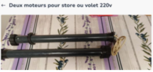 moteur pour Store ou volet roulant 130 Romanswiller (67)