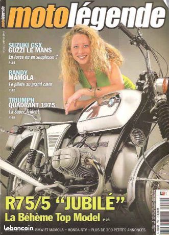Moto L�gende 142 BMW R75/5 GUZZI Le Mans IV TRIUMPH Quadrant 8 Porspoder (29)