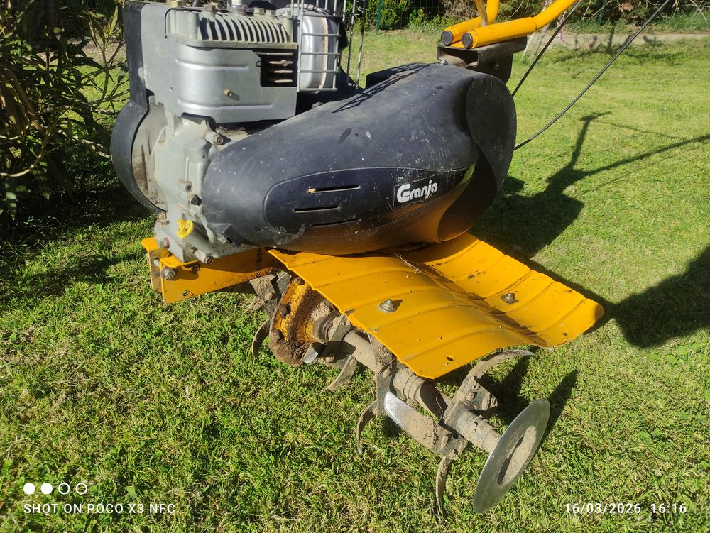 Motobineuse GRANJA-3,7 KW Fabrication fran�aise robuste 290 Saverdun (09)