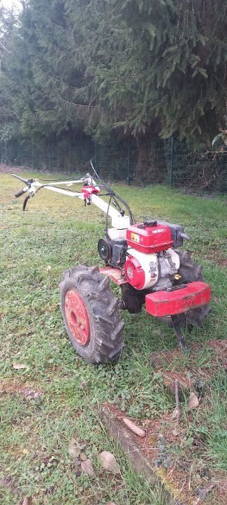 motoculteur ISEKI SA 373 + charrue fraises roto 1200 Mulhouse (68)