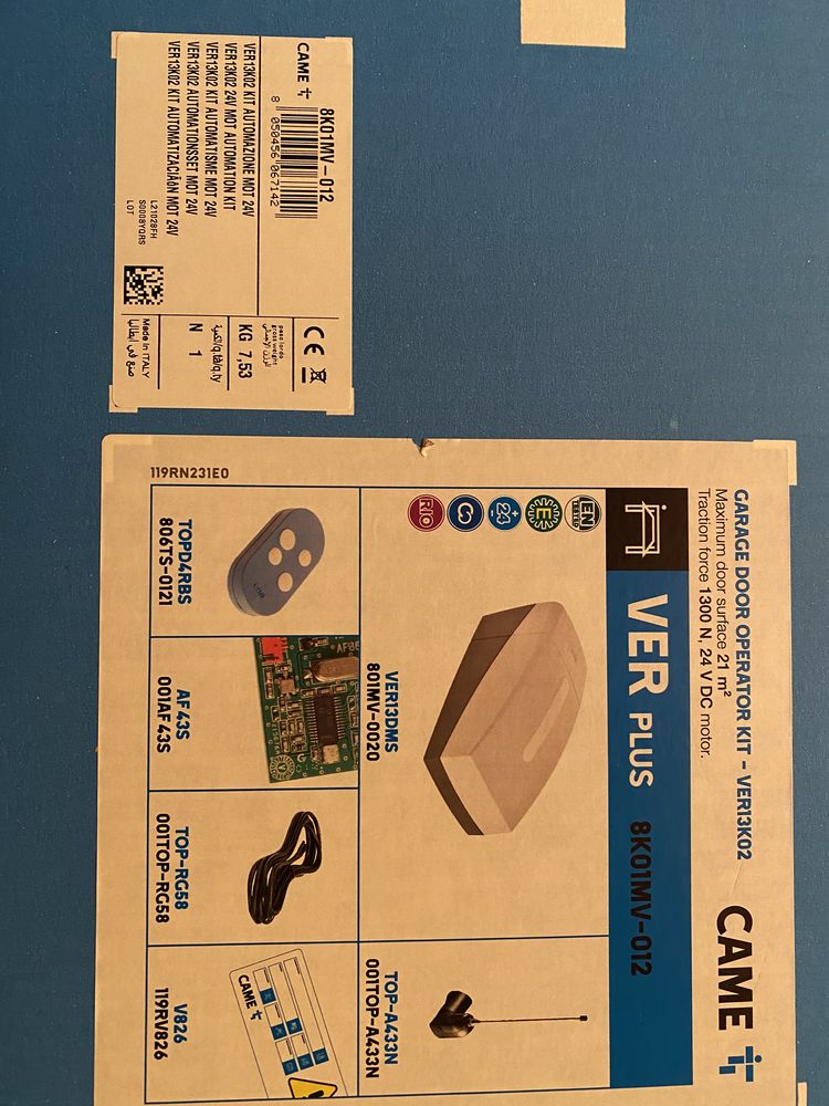 motorisation porte sectionnelle 300 Champignol-lez-Mondeville (10)